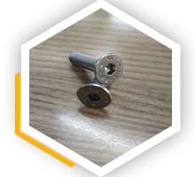 Monel Alloy CSK Allen Bolt